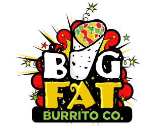 Big Fat Burrito Co. logo design by scriotx