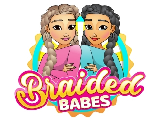Braided Babes logo design by nexgen