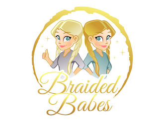 Braided Babes logo design by haze