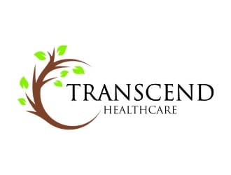 Transcend Healthcare logo design by jetzu