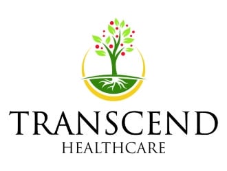 Transcend Healthcare logo design by jetzu