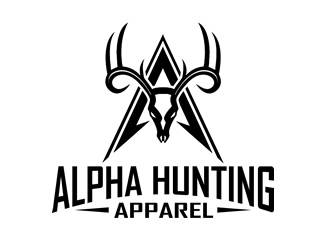 Alpha Hunting Apparel logo design by Coolwanz