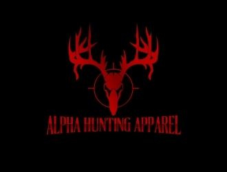 Alpha Hunting Apparel logo design by PRGrafis