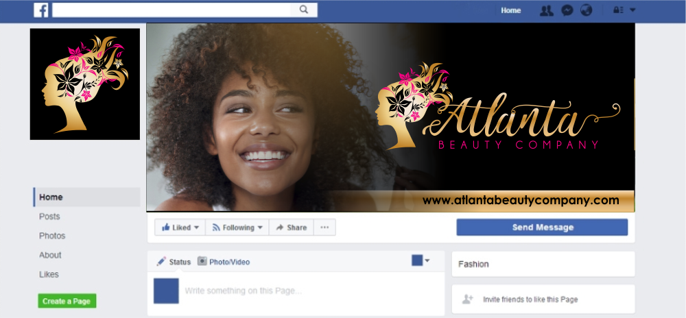 Atlanta Beauty Company logo design by Al-fath