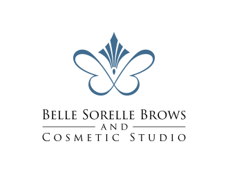 Belle Sorelle Brows and Cosmetic Studio logo design by dayco
