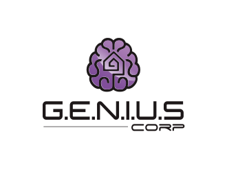 G.E.N.I.U.S. Corp logo design by YONK