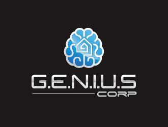 G.E.N.I.U.S. Corp logo design by YONK