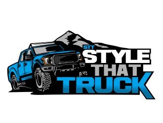 Style That Truck logo design by veron