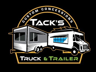 Tacks Truck & Trailer logo design by logoguy