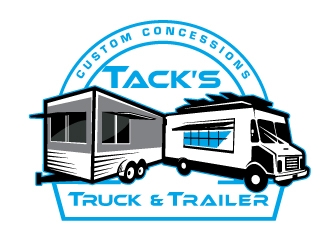 Tacks Truck & Trailer logo design by logoguy