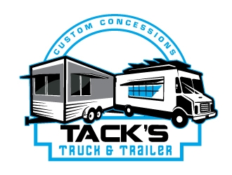 Tacks Truck & Trailer logo design by logoguy