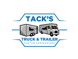 Tacks Truck & Trailer logo design by wastra
