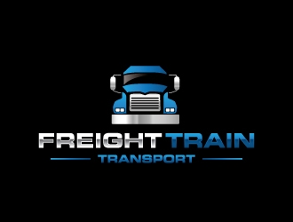 Freight Train Transport  logo design by zakdesign700