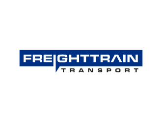 Freight Train Transport  logo design by quanghoangvn92