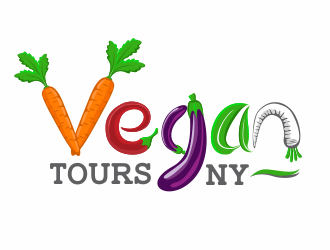 Vegan Tours NY logo design by agus