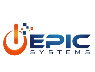 EPIC Systems  logo design by PMG
