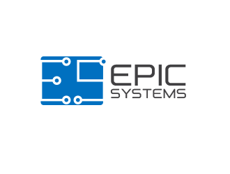 EPIC Systems  logo design by BeDesign
