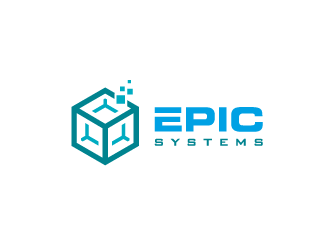 EPIC Systems  logo design by pencilhand