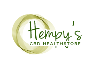 Hempys CBD Healthstore logo design by BeDesign