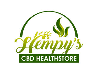 Hempys CBD Healthstore logo design by meliodas
