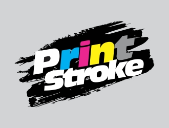 Print Stroke logo design by sgt.trigger