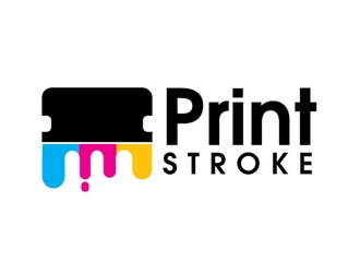 Print Stroke logo design by logoguy