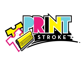 Print Stroke logo design by logoguy