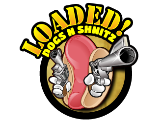 Loaded! Dogs n Schnitz logo design by reight