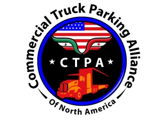 Commercial Truck Parking Alliance Of North America logo design by uttam