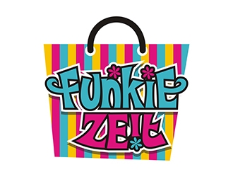 Funkie Zeit logo design by gitzart
