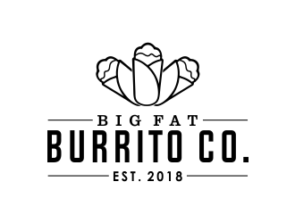 Big Fat Burrito Co. logo design by meliodas