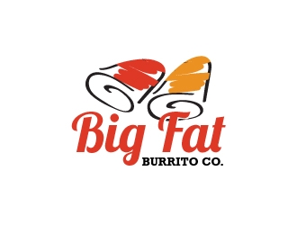 Big Fat Burrito Co. logo design by karjen