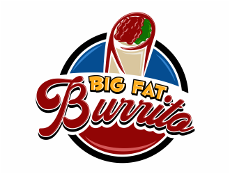 Big Fat Burrito Co. logo design by mutafailan