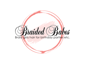 Braided Babes logo design by BlessedArt