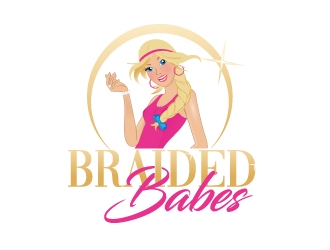 Braided Babes logo design by mawanmalvin