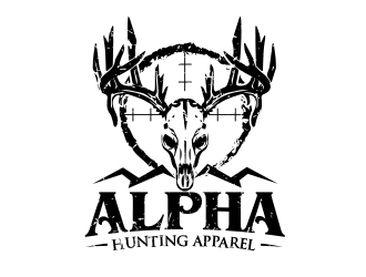 Alpha Hunting Apparel logo design by wenxzy