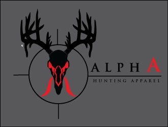 Alpha Hunting Apparel logo design by MUSANG