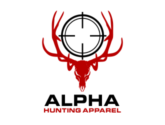Alpha Hunting Apparel logo design by aldesign