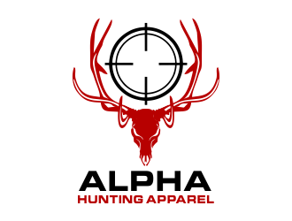 Alpha Hunting Apparel logo design by aldesign
