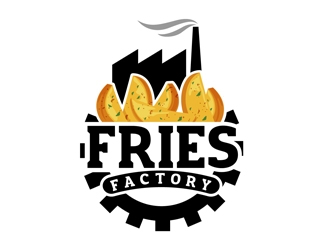 Fries Factory logo design by DreamLogoDesign