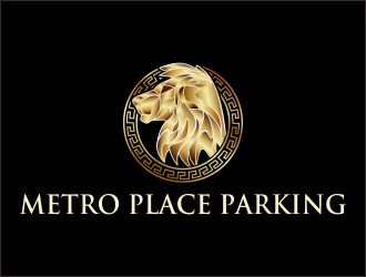 Metro Place Parking logo design by bosbejo