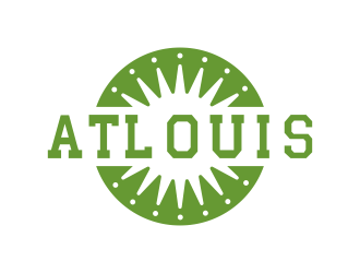ATLouis logo design by BlessedArt