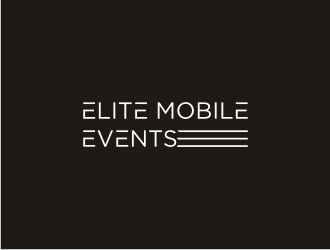 Elite Mobile Events logo design by mbamboex
