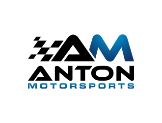 Anton Motorsports  logo design by BlessedArt