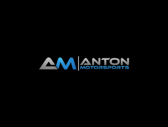 Anton Motorsports  logo design by sitizen