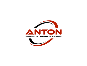 Anton Motorsports  logo design by johana