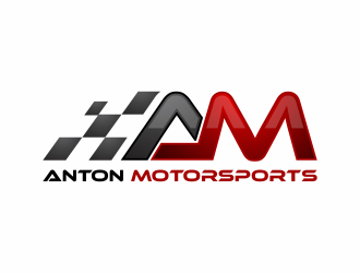 Anton Motorsports  logo design by haidar
