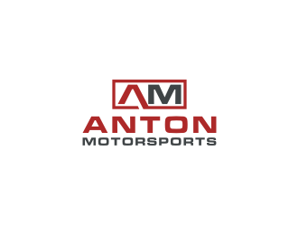 Anton Motorsports  logo design by bricton