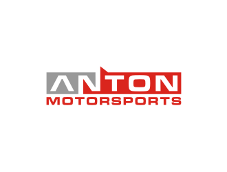 Anton Motorsports  logo design by bricton