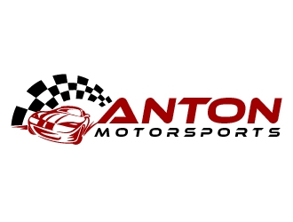 Anton Motorsports  logo design by shravya